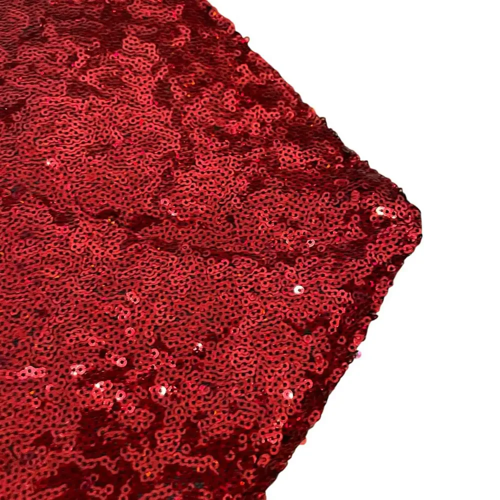 NEW Isaac Mizrahi Valentine’s Red Sequin LIPS Placemats Set Of 2
